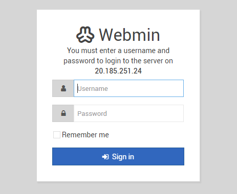 Guide – How To Start – Webmin – Easy GUI SysAdmin Server for Ubuntu
