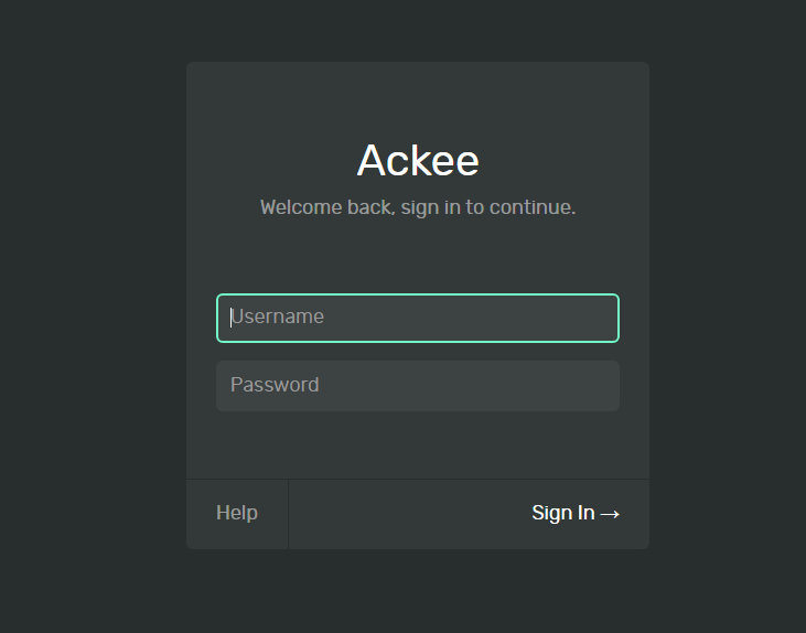 Ackee Software Guide – How To Start – Ackee – Web Traffic Analytics on Ubuntu 18.04 ...